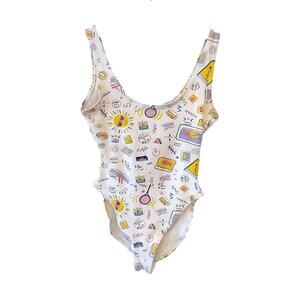 Primero Graphic Patterned Body Suit